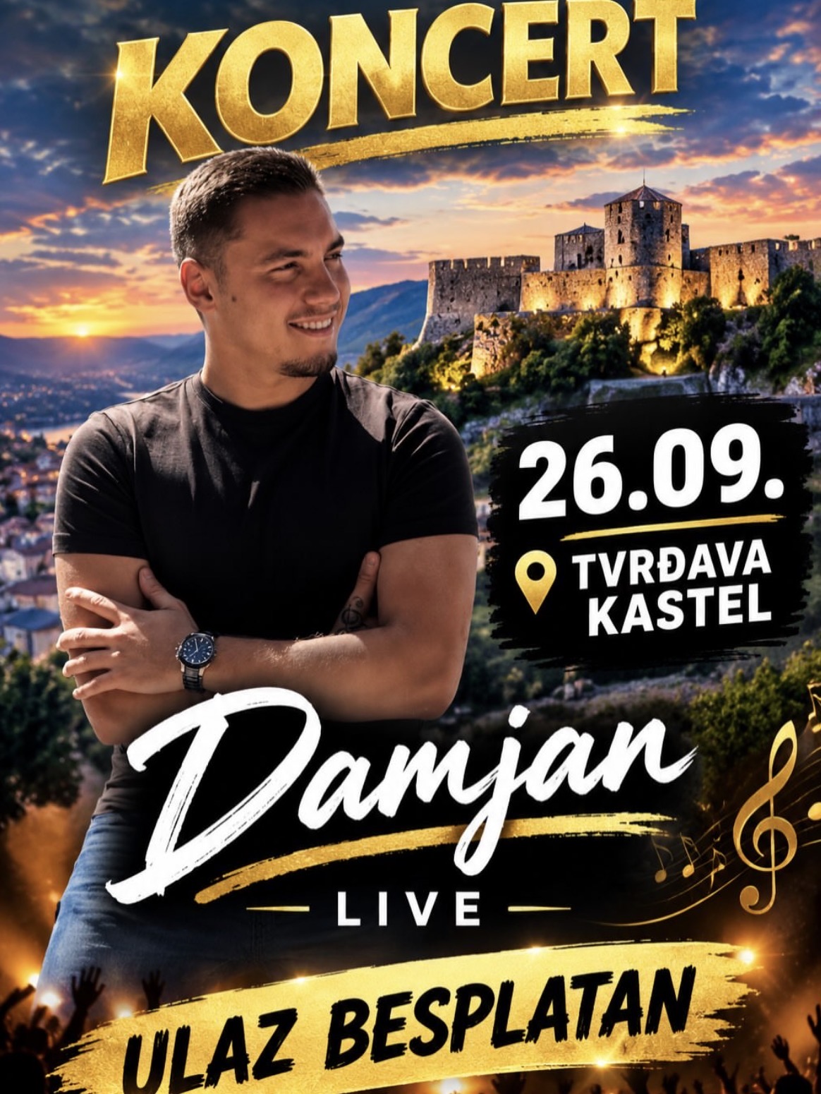 Damjan Vračar Koncert